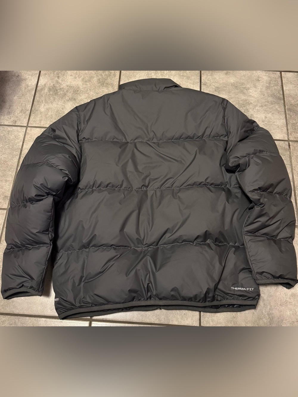 Nike Puffer Jacket Gray 650 Therma Fit Down Full Zip Men’s Size Large NWT - Picture 5 of 11